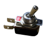 Interruttore Melchioni a leva unipolare ON-OFF 6A125 - 3A220v foro 11 mm