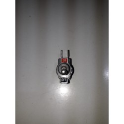 Interruttore Melchioni a leva unipolare ON-OFF 6A125 - 3A220v foro 11 mm