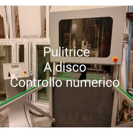 PULITRICE A PA2CNC PER INFISSI IN PVC USATO