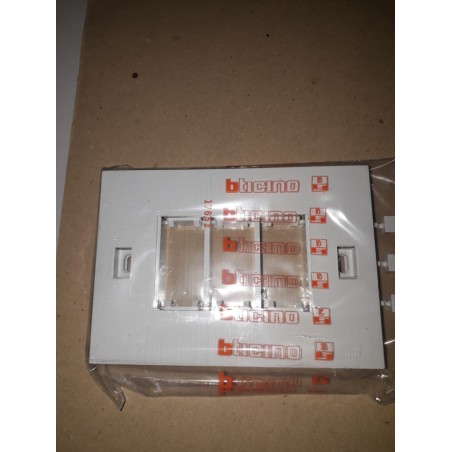 PLACCA IN RESINA 3 MODULI BTICINO DOGIC ART.500/73