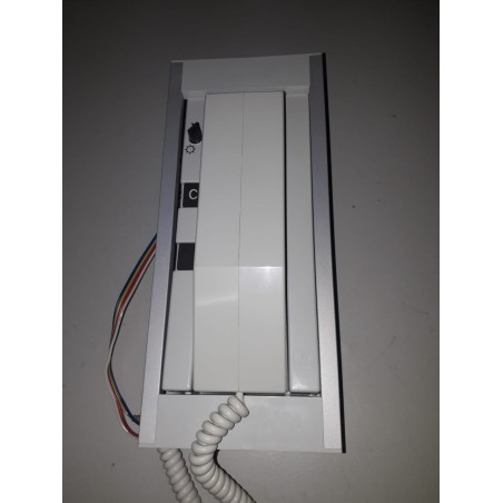 apparecchio micro-telefonico con commutatore giorno/notte per centralino di portineria bticino tx 41