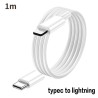 Cavo Ricarica Dati per iPhone da USB-C a Lightning PD 18W Type-C Ricarica Rapida
