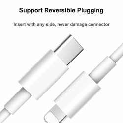 Cavo Ricarica Dati per iPhone da USB-C a Lightning PD 18W Type-C Ricarica Rapida