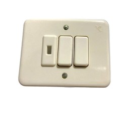 bticino 3152-b doppio deviatore 6A 250V+uscita cavo-serie domino vintage