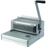Fellowes 5642601 Rilegatrice a Dorso Plastico Orion, Manuale, Capacità di Rilegatura 500 Fogli, Silver