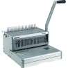 Fellowes 5642601 Rilegatrice a Dorso Plastico Orion, Manuale, Capacità di Rilegatura 500 Fogli, Silver