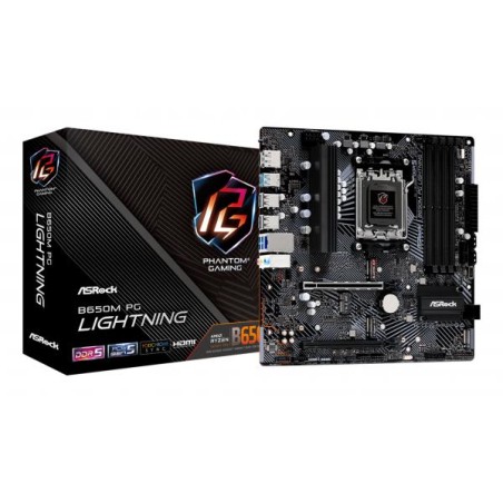 ASROCK B650M Phantom Gaming Lightning  (AM5) (D)