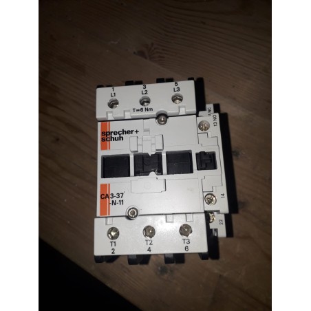 contattore senza bobina sprecher+schuh ca3-37-n-11