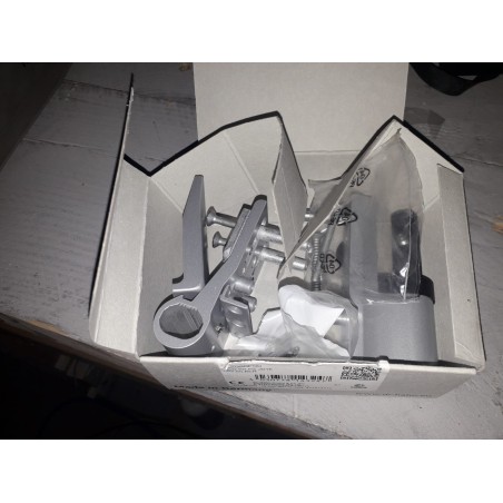Cerniera per porta Hahn KT-N 6R Fix P48090F00 argento metallizzato 003, intradosso 18-23mm (confezione singola)
