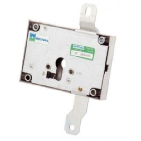 MOTTURA 36257 B/S - ASTABLOCK BASSO PER PORTE BLINDATE - PREDISPOSTO PER CILINDRO EUROPEO - SINISTRO