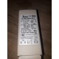 Tci alimentatore led dc 20w 500ma wu s 122248