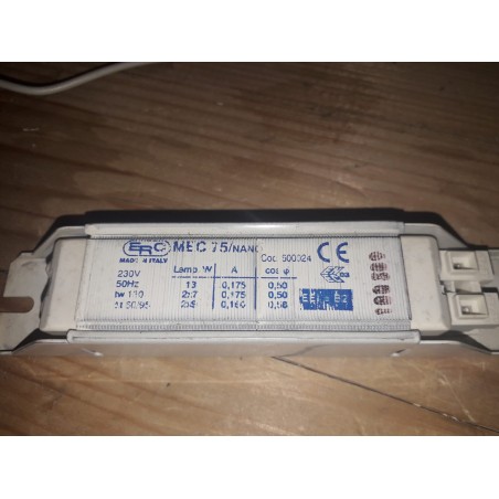 E r c 600024 alimentatore mec75//nano 13w 2x9w 2x7w 230v