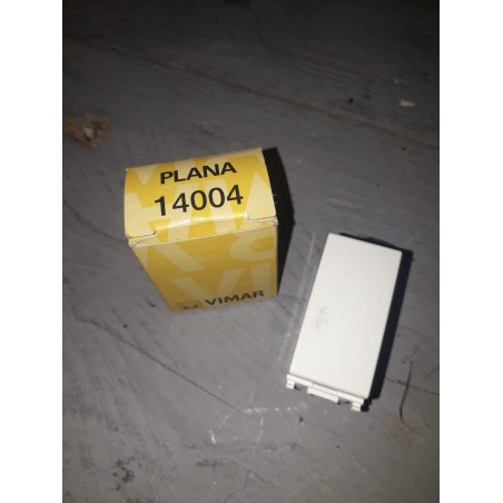 VIMAR 14004 - Deviatore 1P 10AX Bianco (Plana)