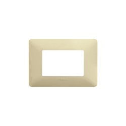 Visualizza ingrandito Bticino Mostrina Matix Placca 3 Posti Moduli Corda Cornice Portafrutto Incasso Bticino Am4803bcd