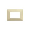 Visualizza ingrandito Bticino Mostrina Matix Placca 3 Posti Moduli Corda Cornice Portafrutto Incasso Bticino Am4803bcd