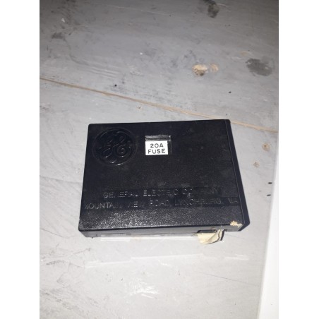 PANNELLO PORTA FUSIBILI IN BACHELITE GE NOS VINTAGE 19D413045