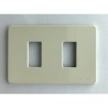 Bticino placca 2 posti resina 503//12r magic