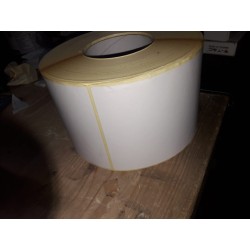 rotolo da 1000 etichette 102x152mm,carta normale
