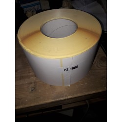rotolo da 1000 etichette 102x152mm,carta normale
