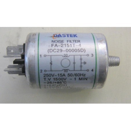 CONDENSATORE COD FA-2151T-4 PER LAVATRICE SAMSUNG WF0800NCE USATO