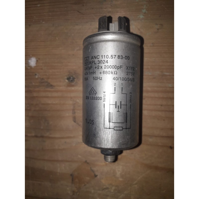 condensatore KPL 3024 ANC 110578300 per lavatrice AEG 50200usato