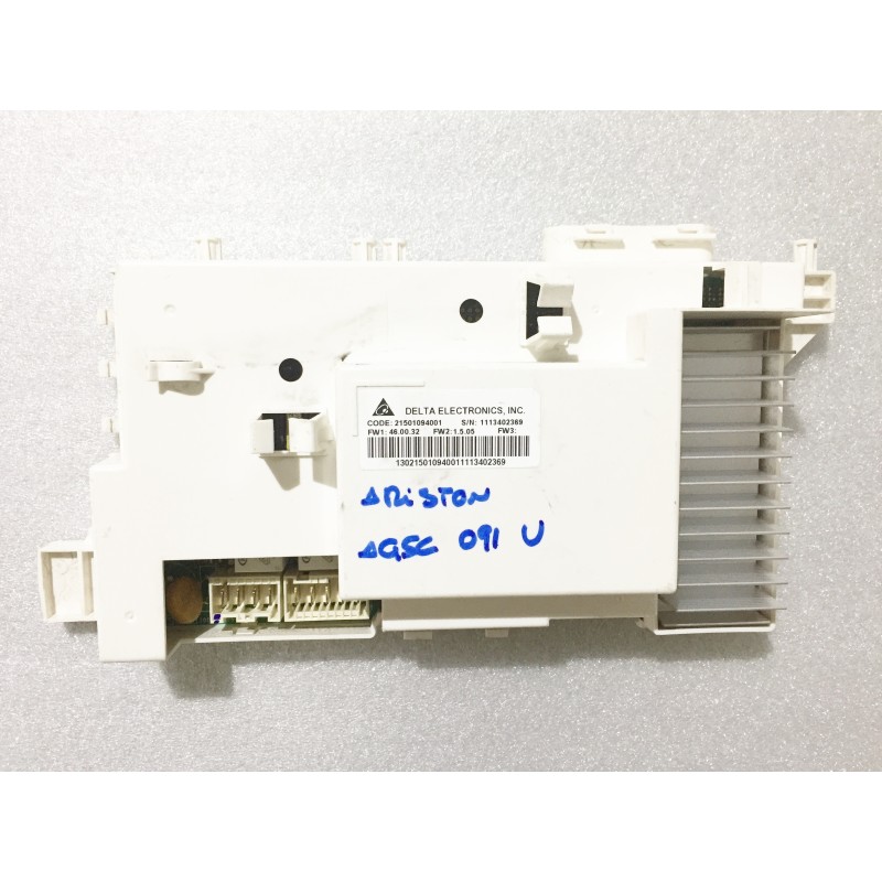SCHEDA ELETTRONICA COD. 21501094001 PER LAVATRICE ARISTON   AGSC 091 U   USATO