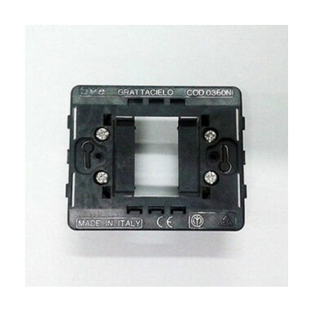 AVE 0360N SUPPORTO PLASTICA 2 MODULI D65 GRATTACIELO NUOVA