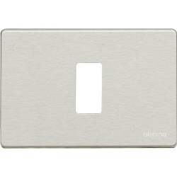 BTICINO MAGIC 503/1/X PLACCA 1 POSTO ALLUMINIO OXIDAL