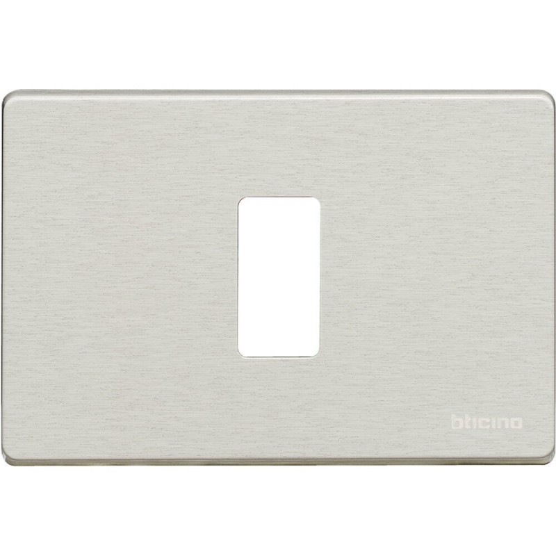 BTICINO MAGIC 503/1/X PLACCA 1 POSTO ALLUMINIO OXIDAL