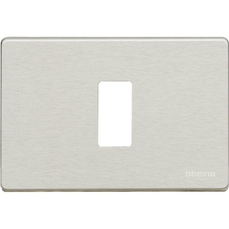 BTICINO MAGIC 503/1/X PLACCA 1 POSTO ALLUMINIO OXIDAL