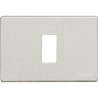 BTICINO MAGIC 503/1/X PLACCA 1 POSTO ALLUMINIO OXIDAL