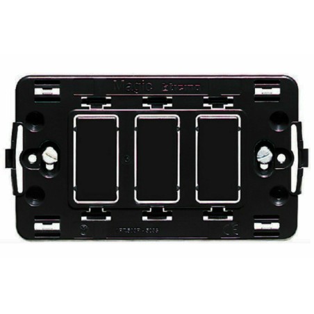 BTICINO 503R SUPPORTO 3 POSTI MAGIC ORIGINALE PER SCATOLA 503E
