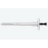AKIFIX NF46974 TASSELLO PER ISOLAMENTO DIAMETRO 8 CON PERNO IN NYLON
