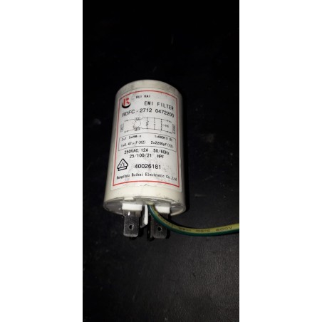 40026181 condensatore samsung rdfc -2712 0472200 per lavatrice wf1600w5v usato