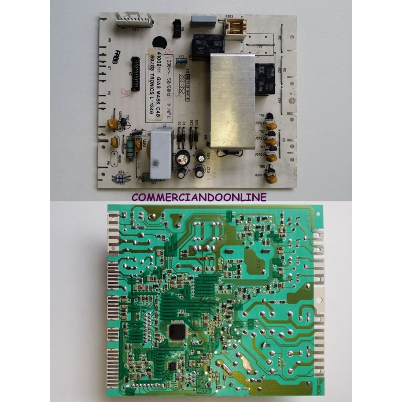 SCHEDA ELETTRONICA COD. 41009111 PER LAVATRICE CANDY CBD 70 usato