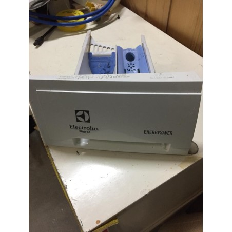 CASSETTO VASCHETTA DETERSIVO DISPENSATORE PER LAVATRICE REX ELECTROLUX AEG ZANUSSI ZOPPAS 132.730.70 usato