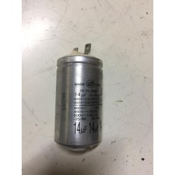 CONDENSATORE METALLICO 16255890 FISSAGGIO A PRESSIONE PER LAVATRICE REX AEG ZANUSSI ELECTROLUX USATO