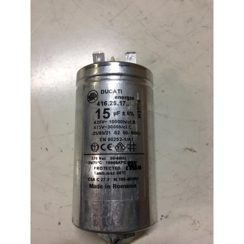 CONDENSATORE DUCATI 416.25.17 PER ASCIUGATRICI WHIRLPOOL USATO