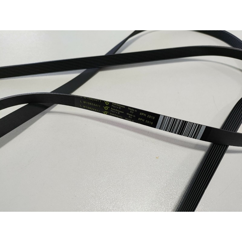 W10824411 Cinghia di trasmissione per asciugatrice 8PH 2010mm Whirlpool ignis usato