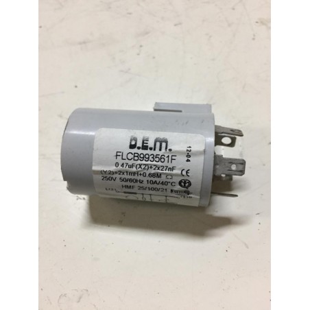 CONDENSATORE FLCB993561F PER LAVATRICE SILTAL SLS 85 USATO