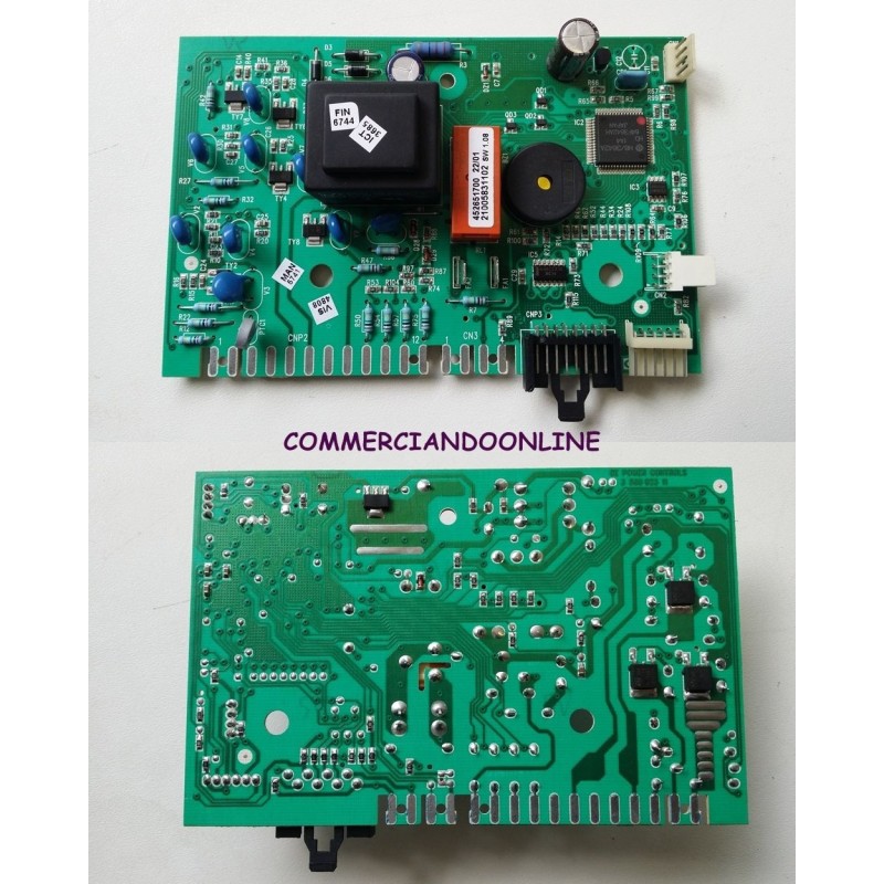 SCHEDA ELETTRONICA COD. 452651700 PER LAVASTOVIGLIE ARISTON LSI 67 DUO USATO VLX