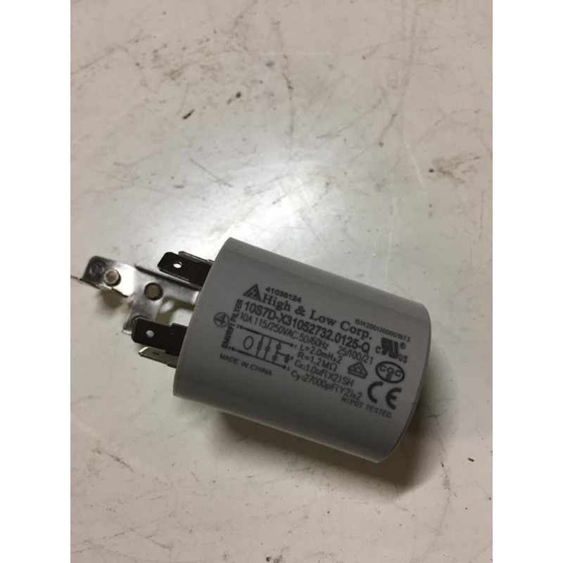 FILTRO ANTIDISTURBO 41038124 PER LAVATRICE HOOVER DWOASS 59AHC3 USATO