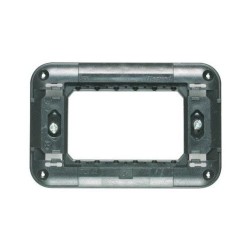 legrand 72843 vela supporto 3 posti per scatola rettangolare 503E