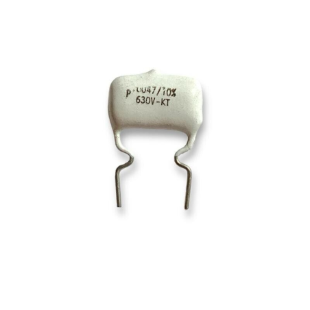 5 Pezzi - Condensatore poliestere 0047uF 630V passo 10mm Ducati