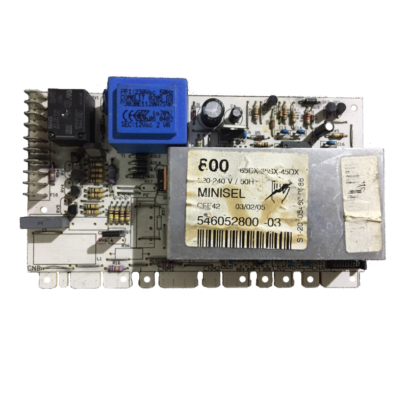 SCHEDA ELETTRONICA COD. 546052800-30 PER LAVATRICE WHIRLPOOL LOP 80