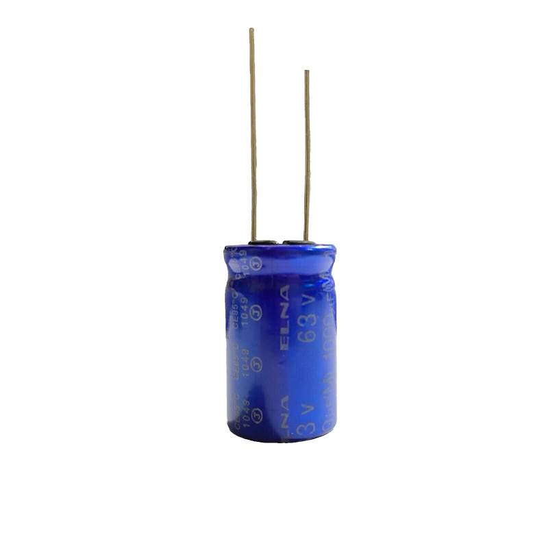 5 PEZZI - CONDENSATORE ELETTROLITICO ELNA IN ALLUMINIO 1000uF 63V 85°C 16X25mm