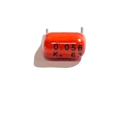 5 Pezzi - Condensatore Poliestere a Film 0.056uF 10% 63V