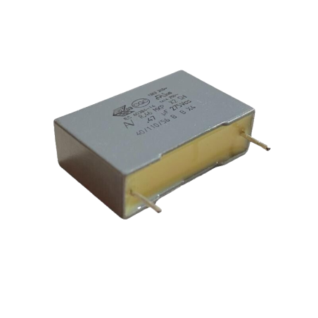 4 Pezzi -Condensatore in polipropilene R46 MKP 47uF 275V Passo 21mm