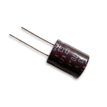 4 PEZZI - CONDENSATORE ELETTROLITICO IN ALLUMINIO KZE 470uF 63V 105°C 16X21mm