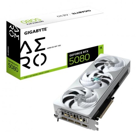 VGA Gigabyte GeForce? RTX 5080 16GB AERO OC SFF